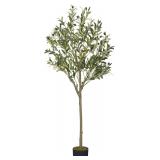 Olive Trees Fake Indoor - 5.24 Ft with Branches.