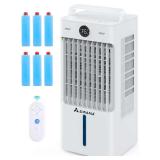 Windowless Portable AC, 2.64-Gal Tank