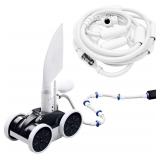MAKHOON Pool Sweeper: Four Wheels, Better Cleaning