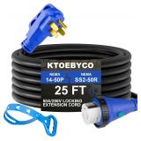 50 Amp RV Extension Cord 25 ft Heavy Duty STW
