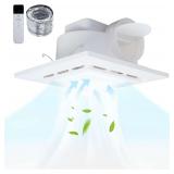 Exhaust Fan with LED Light 110 CFM, 1.0 Sone