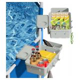 2-Pack Pool Basket w/ Cup Holders - Fits 3" Rails