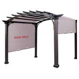 SCOCANOPY Sling Top for 10ft Pergola, Brown