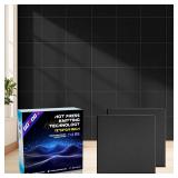 10 Pack Soundproof Wall Panels, 15.7 x 15.7 in