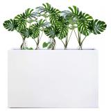Metal Planter Box - Galvanized Steel, 35.5 24 12IN