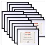 Lyeasw 8.5x11 Picture Frame Black, 15 Pack