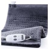 SAROO Heating Pad, 12"*24", Dark Grey