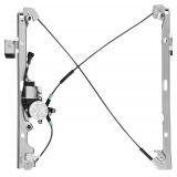 Front Driver Power Window Regulator with Motor