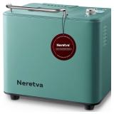 Neretva Bread Maker 20-in-1, 2lb, Stainless Green