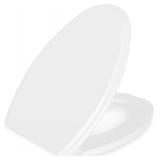 Heavy-Duty Elongated Toilet Seat, Soft Close
