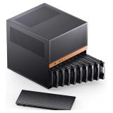 JONSBO N6 NAS Case, Micro ATX, 9 Bays, 2 Fans