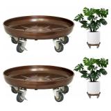 16' Rolling Plant Caddy, 420 lb, 2-pack