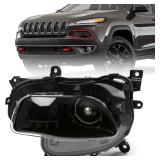 FIONE Xenon HID Headlight for Jeep Cherokee LH