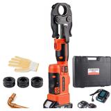 Pro Press Tool: 1/2' 1' Copper Crimper, 12-Ton