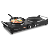 Techwood 1800W Hot Plate Stove - Double Burner