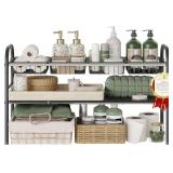 NETEL Under Sink Organizer, 2-Tier Shelf