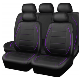 CAR PASS PU Leather Seat Cover, Airbag Compatible
