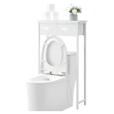 MOHOPE Over Toilet Storage with Drawers, White