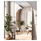 ITSRG Floor Mirror 27x71 Freestanding/Wall Silver