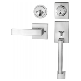 Azdele Front Door Handle Set with Deadbolt
