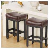 Raynesys 24' Counter Height Bar Stools, Set of 2