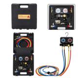 Wells AC Gauge Set for R410a Refrigerant, 5ft