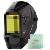 YESWELDER 3.93'X3.66' Solar Welding Helmet