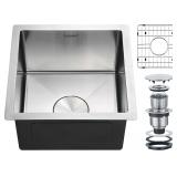 15x15 Bar Sink, 18 GA Stainless Undermount