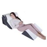 K lbs Bed Wedge Pillow Set (4pc)