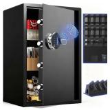 Grimtron Smart Biometric Safe Lock Box with Keypad