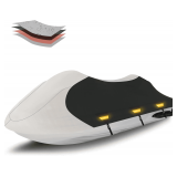 Solim Jet Ski Cover 1200D PU Oxford Gray/Black
