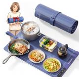 Graphene Food Warming Mat, 6-Temp, 6h Timer