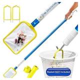 Skimmie Pool Skimmer Net & 53' Pole