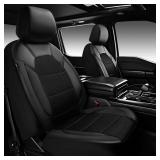 CAR PASS Leather Front Seat Covers