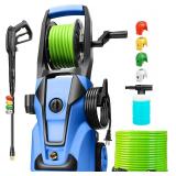 Pressure Washer 5000 PSI, 33ft Hose, 4 Nozzles