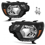 Toyota Tacoma Halogen Headlight w/Bulbs