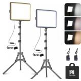 NiceVeedi 2-Pack 25W Ring Light with Tripod 73