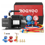 3.5 CFM Vacuum Pump & Manifold Gauge Set, 110V
