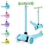 BOLDCUBE Teeny 3-Wheel Mint Scooter (Ages 3-6)