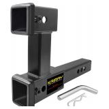 KAIRAY 2' Hitch Receiver Dual Extend Riser 10' Max