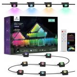 APPECK 400ft LED Outdoor String Lights, RGBW, IP67