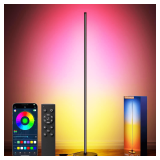 luckystyle Smart RGB+IC Corner Floor Lamp with APP