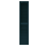 15x72 in. Louvered Shutters - #166 Blue