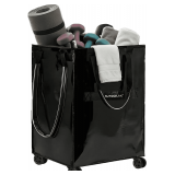 Reusable Grocery Bag on Wheels with Handle Zipper