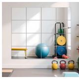 Ruomeng Home Gym Mirrors 14x12' Wall Tiles