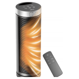 Ceramic Space Heater with Remote, 3 Modes, Safe