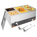 Food Warmer, 4 Pan Bain Marie 1500W