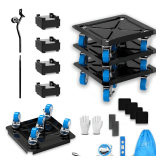 Heavy Duty Furniture Dolly 360  Rotating 5 Wheels