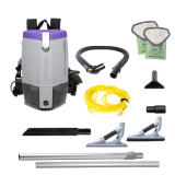 ProTeam Super Coach Pro 6 Vacuum, 6 Qt, Corded
