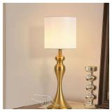 Brass Cordless Table Lamp with Touch Dimming